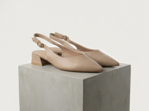 Bailarinas Slingback Efecto Piel Mate - Colección Office