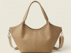 Tote Bag Urbano Gran Capacidad con Doble Asa Beige