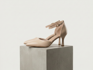 Zapatos de Salón D'Orsay con Pulsera al Tobillo